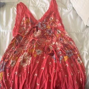 Floral flowy summer dress